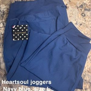 HeartSoul Navy Joggers